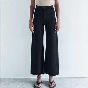 Zara The Marine Straight High Waisted Jeans - Sz 6